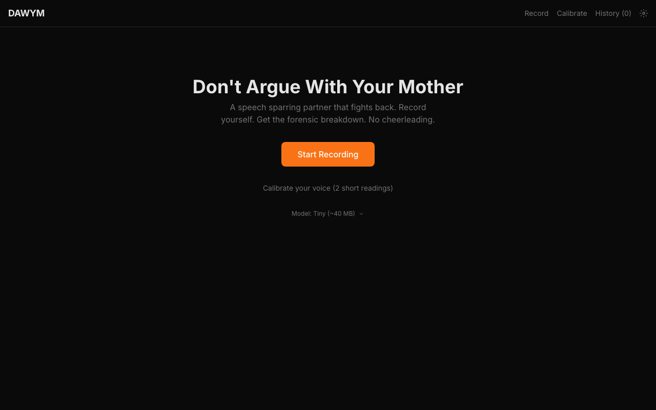The World Doesn't Argue Fair